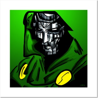 victor von doom, the doctor doom Posters and Art